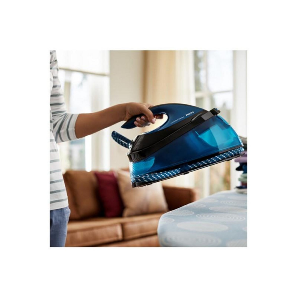 Philips Centrale vapeur GC7846/80 bleu 1,5L