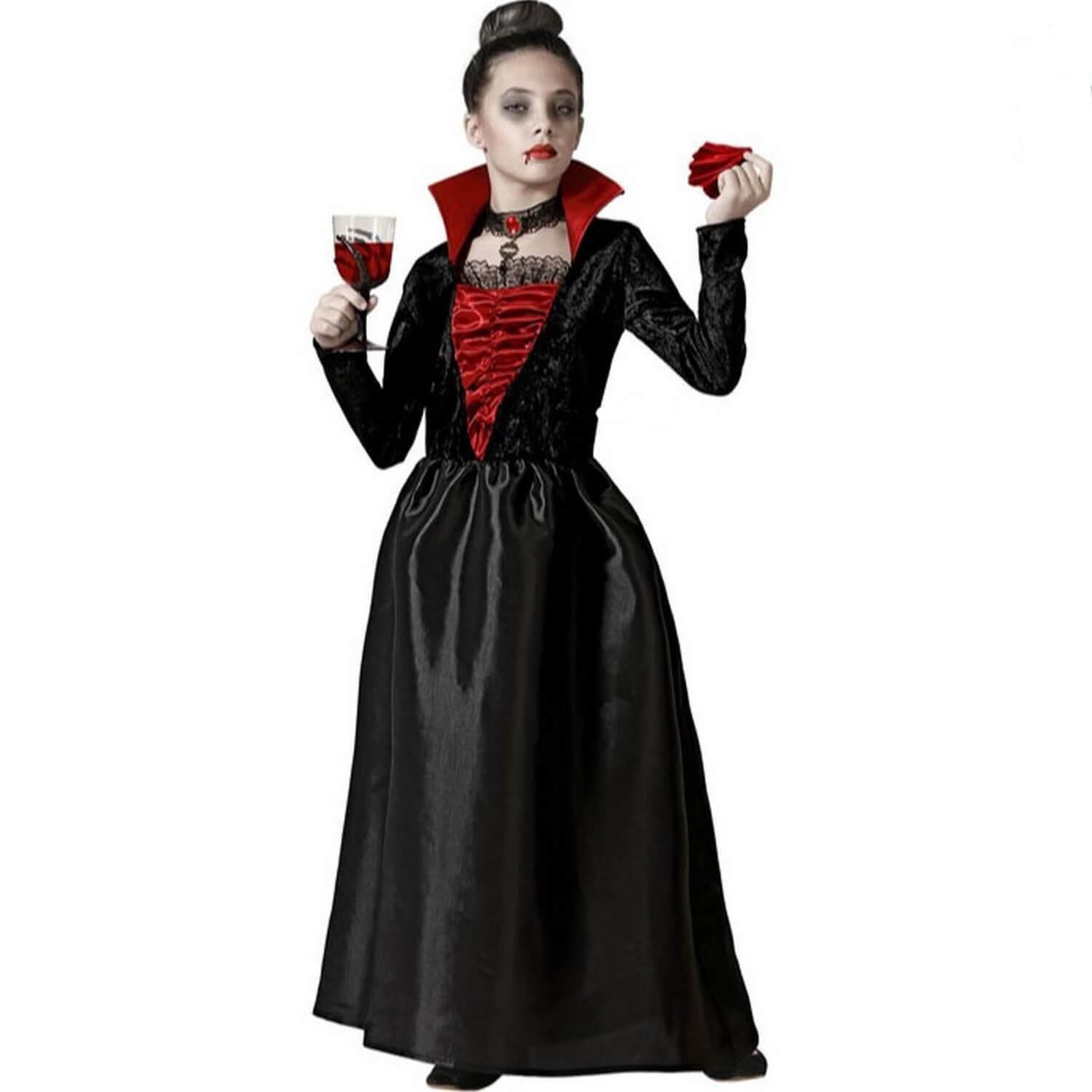 ATOSA Déguisement vampiresse - fille - 5/6 ans (110 à 116 cm)