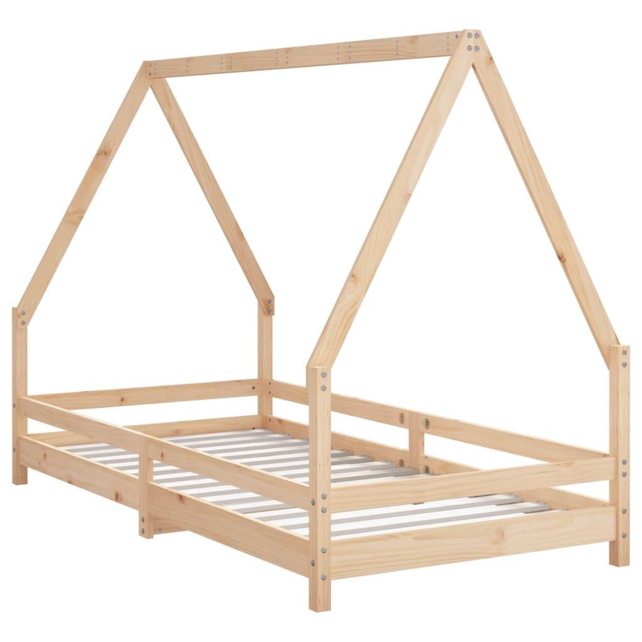 Voir la diapositive 3 : VIDAXL Cadre de lit pour enfant 90x190 cm Bois de pin massif