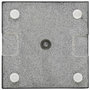 Voir la diapositive 3 : VIDAXL Socle de parasol Granite 20 kg Carre Noir