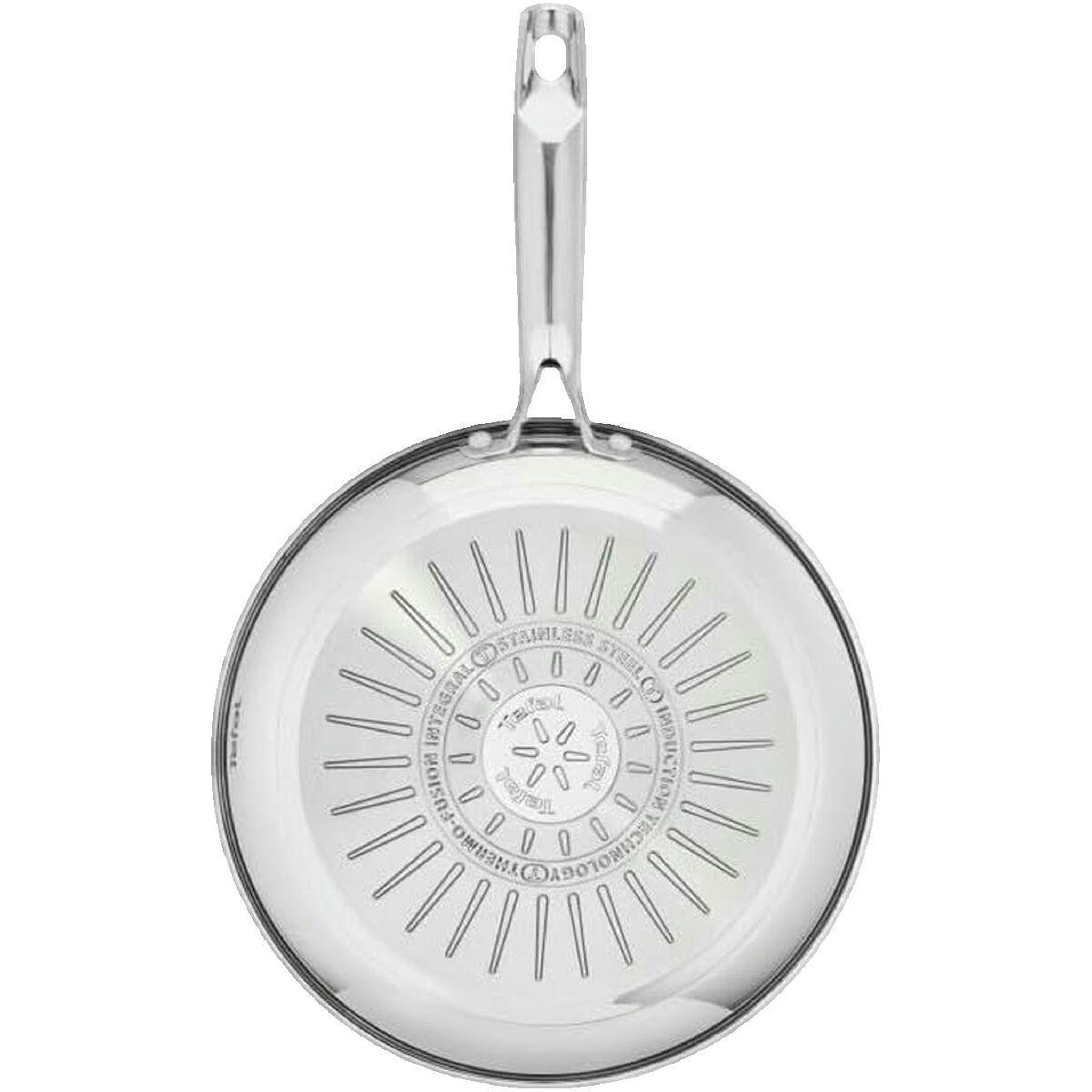 TEFAL Set de poêles Tefal G732S255 Duetto inox / noir