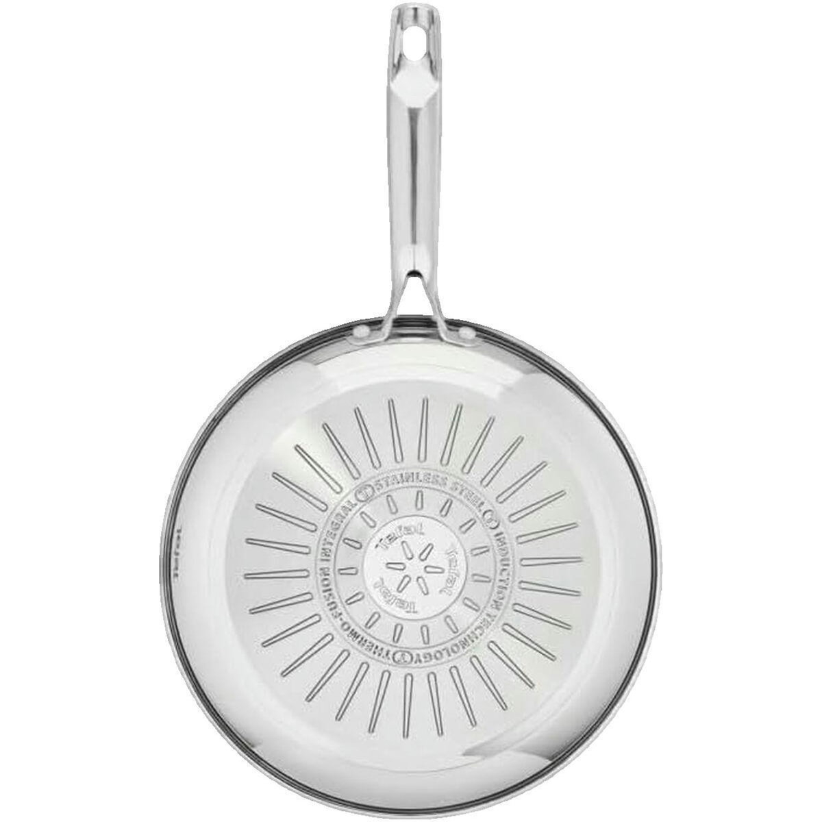 TEFAL Set de poêles Tefal G732S255 Duetto inox / noir