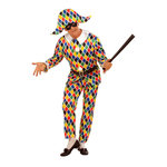 WIDMANN Deguisement carnaval - costume Arlequin Adulte - S