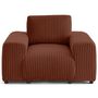 Voir la diapositive 6 : LISA DESIGN Garance - fauteuil en velours côtelé grosses côtes