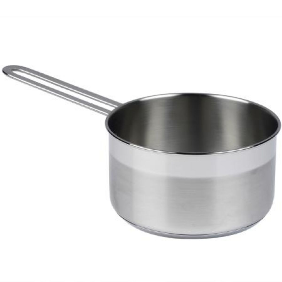 AUCHAN Casserole en inox fond forgé 18 cm