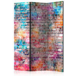 Paris Prix Paravent 3 Volets  Colourful Brick  135x172cm