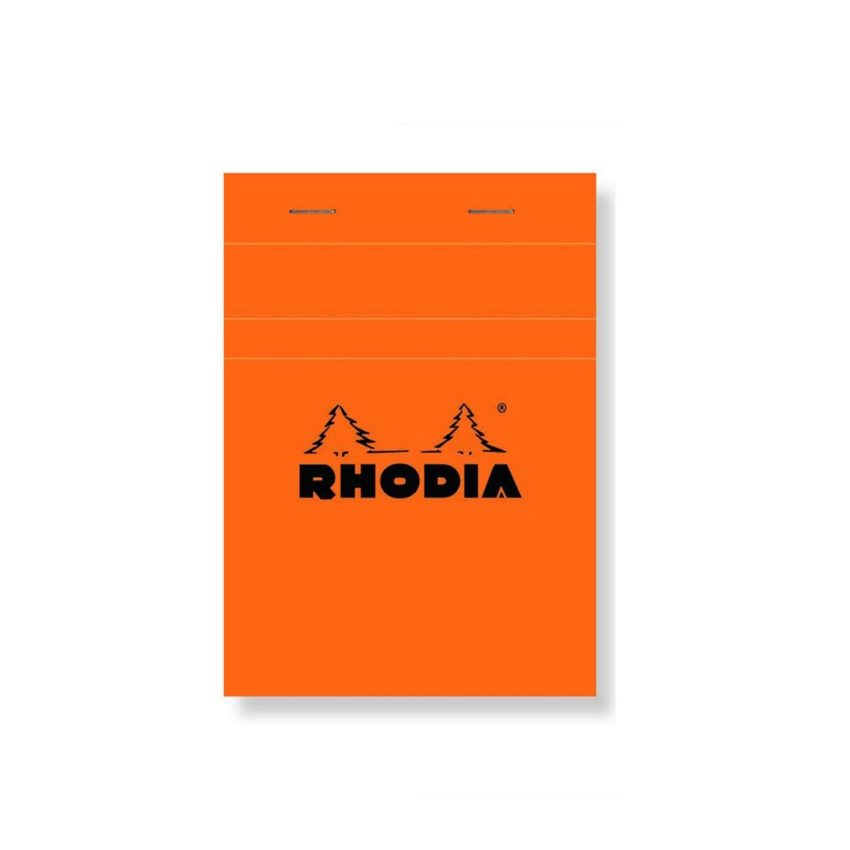 RHODIA Bloc de bureau Rhodia 10.5x14.8 cm 160 pages - Petits carreaux - orange