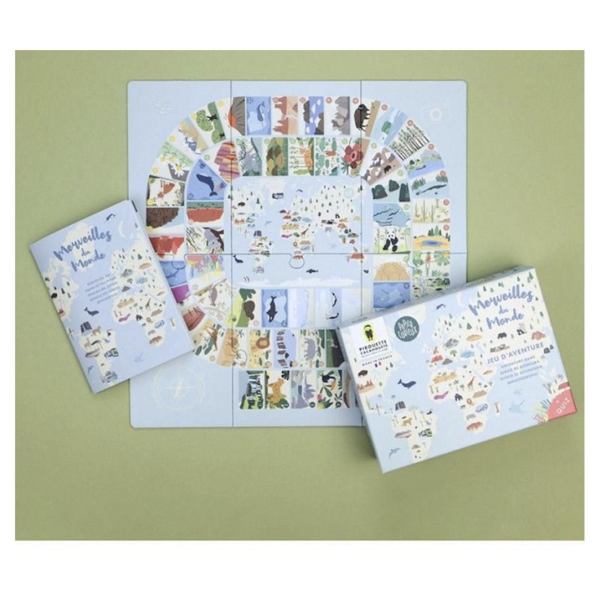 PIROUETTE CACAHOUETE Jeu d aventure Merveilles du monde -