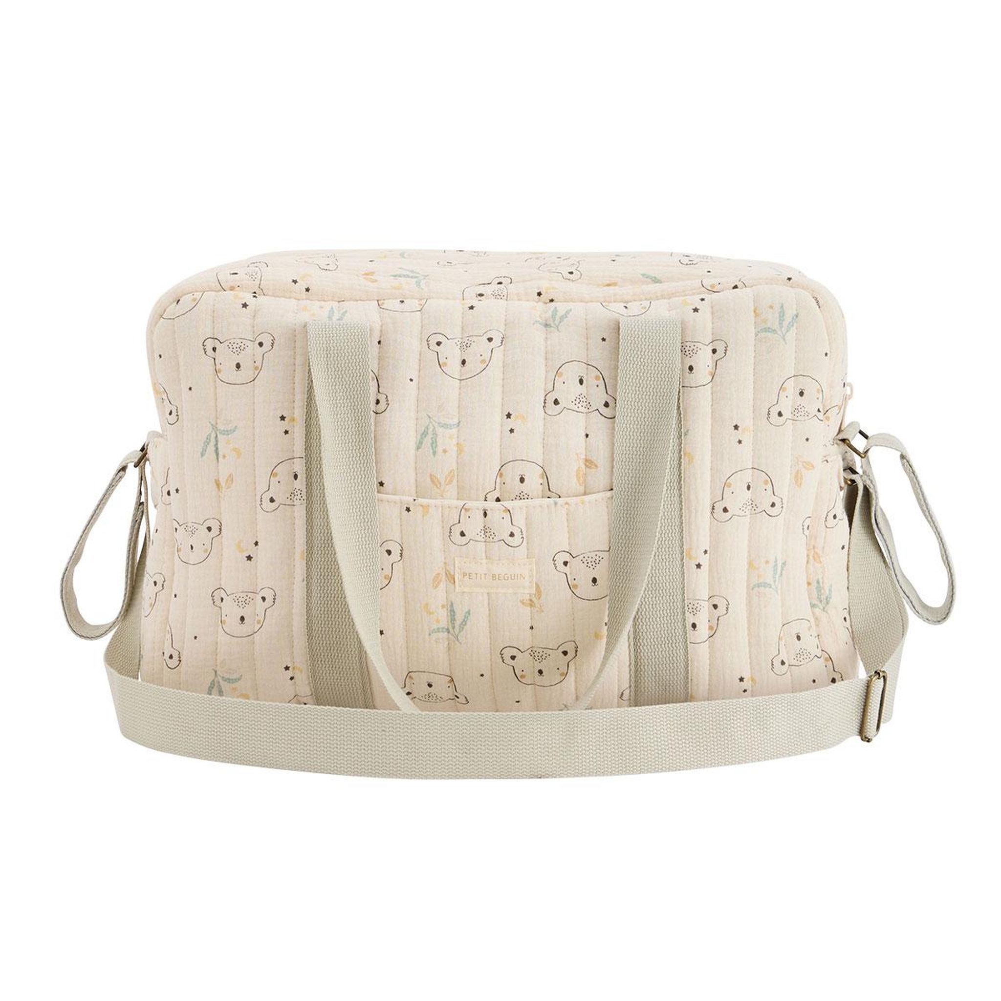 Voir la diapositive 2 : Petit Béguin Sac à langer en gaze de coton Mini Rêve