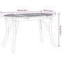Voir la diapositive 6 : VIDAXL Table de jardin 150x90x75 cm Bois d'acacia solide