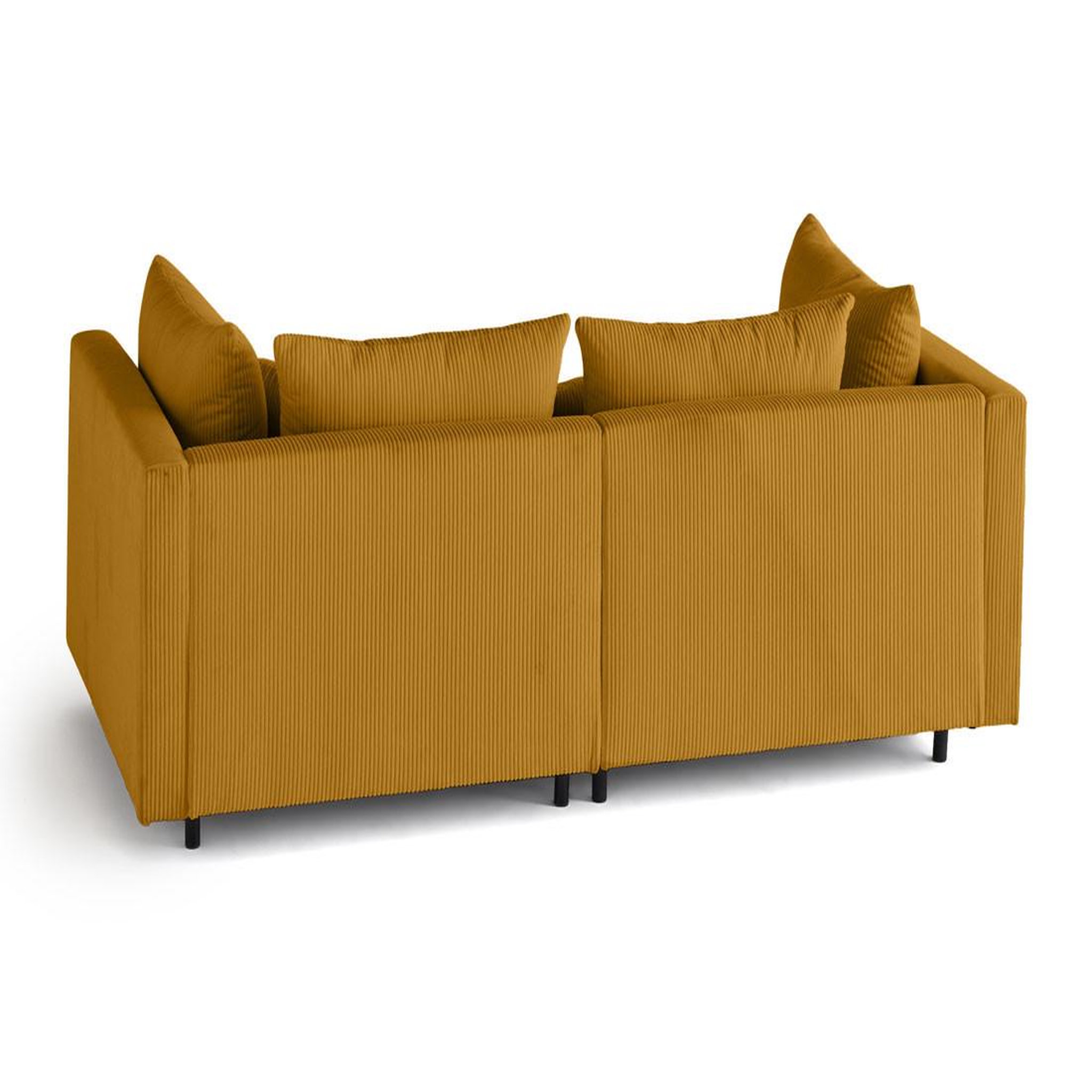 Voir la diapositive 4 : LISA DESIGN Edinburg - canapé modulable 2 places - en velours côtelé