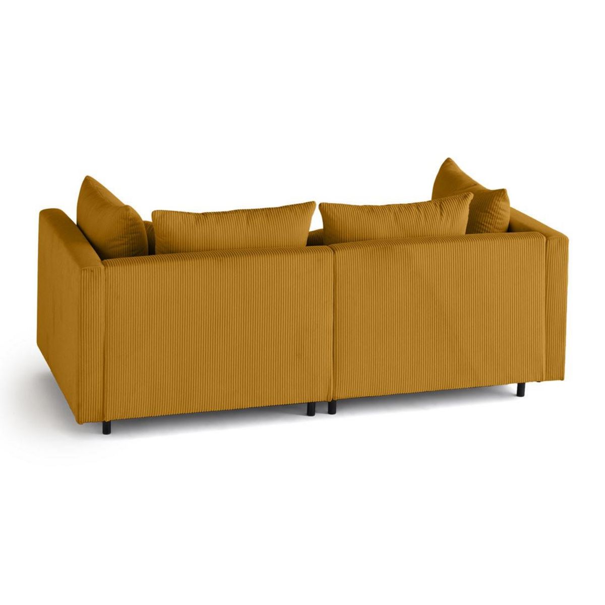 LISA DESIGN Edinburg - canapé modulable 2 places - en velours côtelé