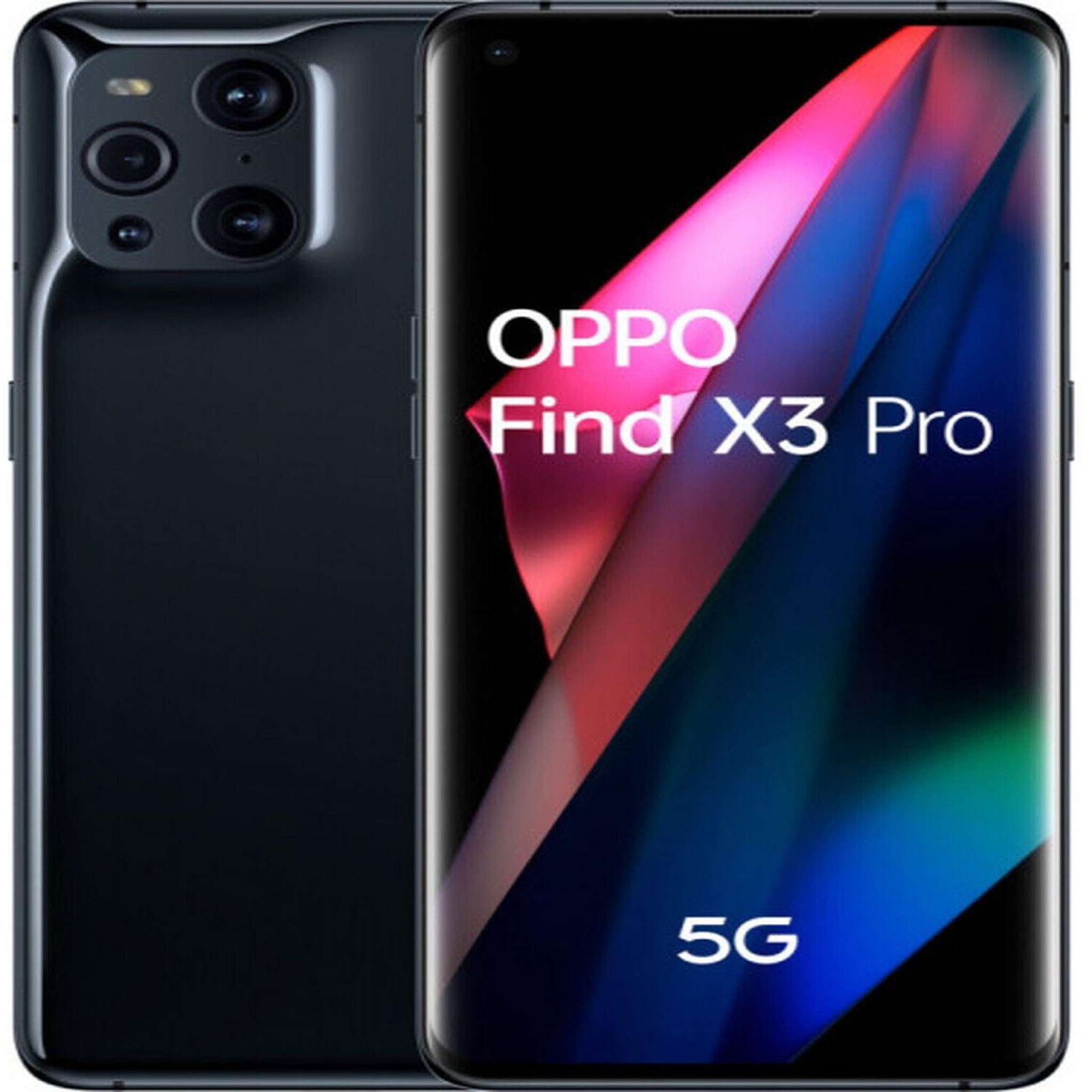 Voir la diapositive 1 : OPPO Find X3 Pro Reconditionné 256 Go - Grade C - Noir