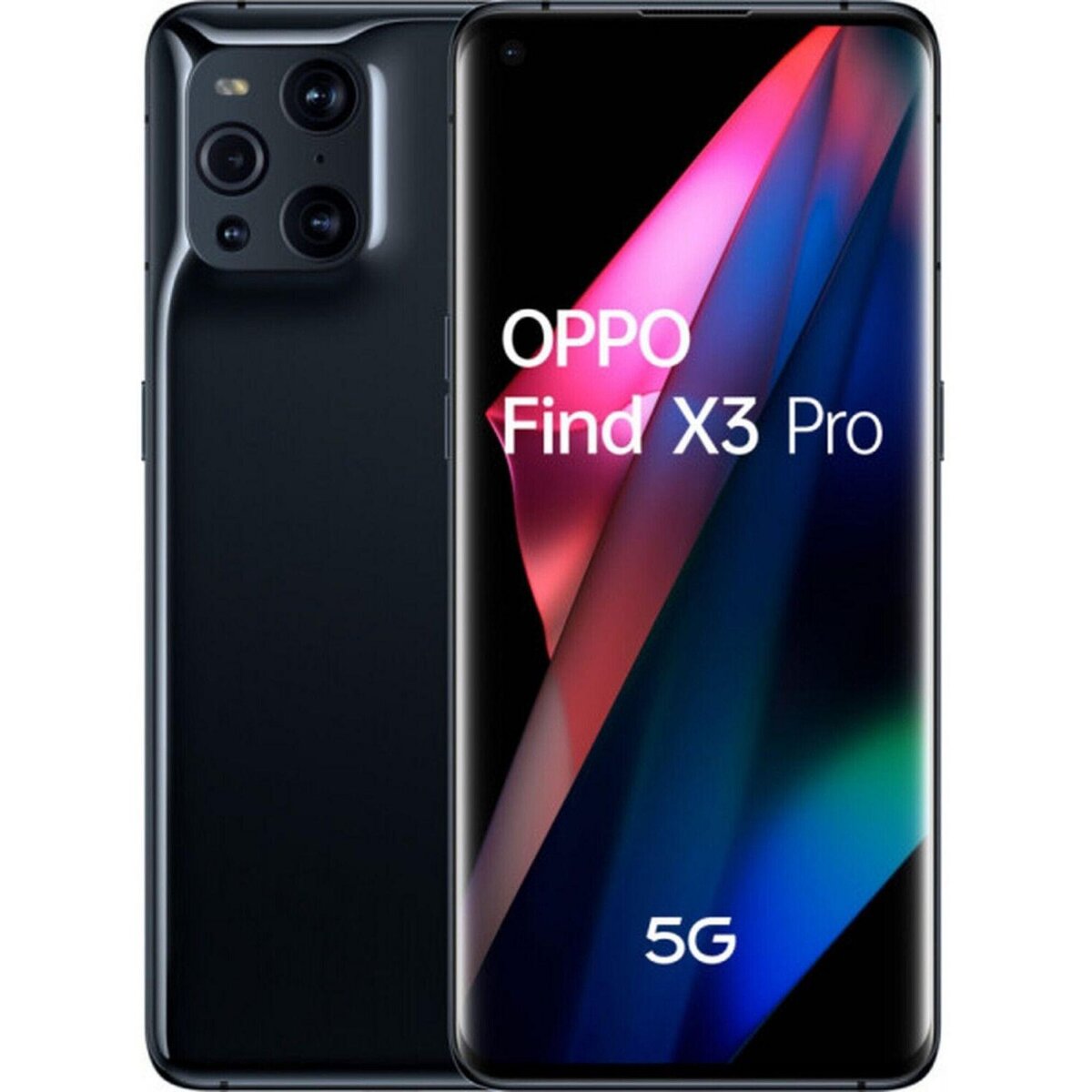 OPPO Find X3 Pro Reconditionné 256 Go - Grade C - Noir