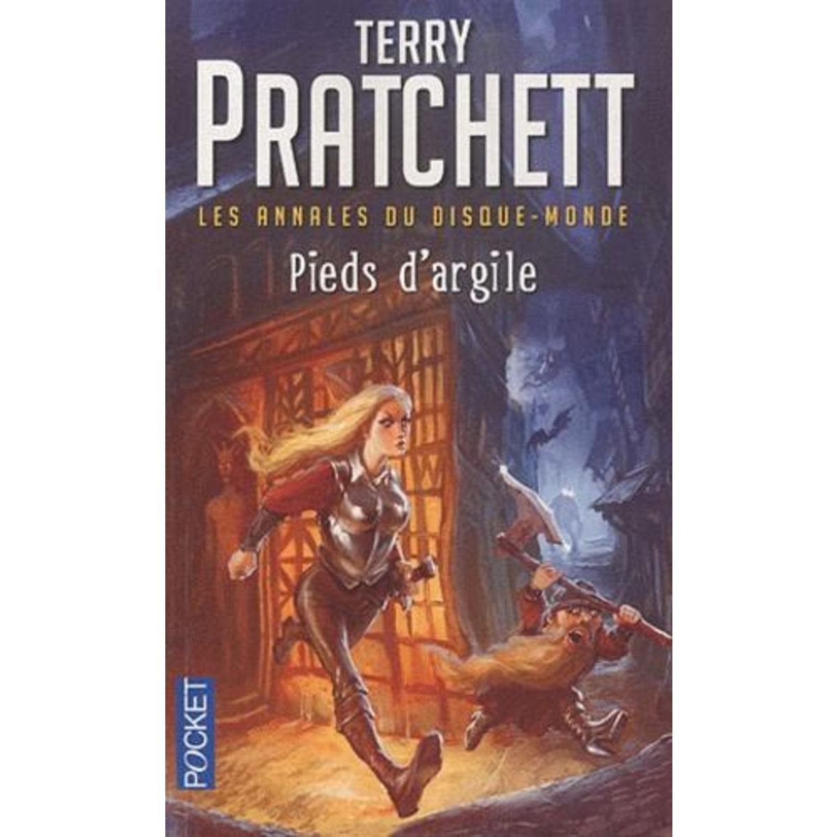 LES ANNALES DU DISQUE-MONDE TOME 19 : PIEDS D'ARGILE, Pratchett Terry