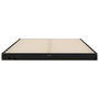 Voir la diapositive 5 : VIDAXL Cadre de lit sans matelas noir 120x190 cm bois de pin massif