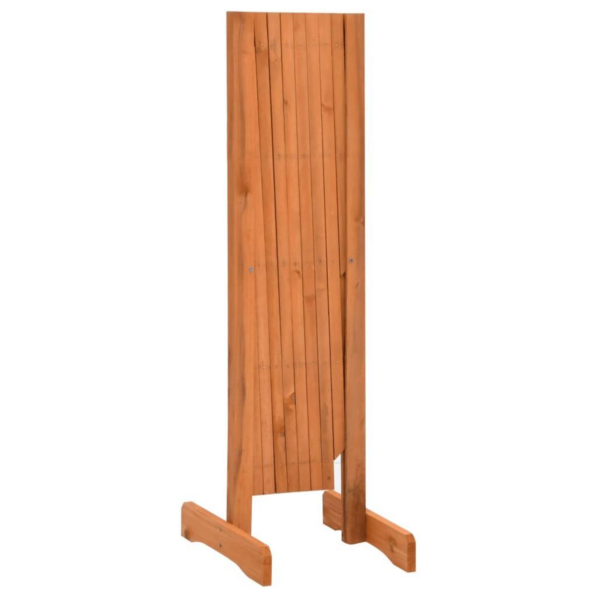 VIDAXL Cloture en treillis de jardin Orange 150x80 cm Bois de sapin
