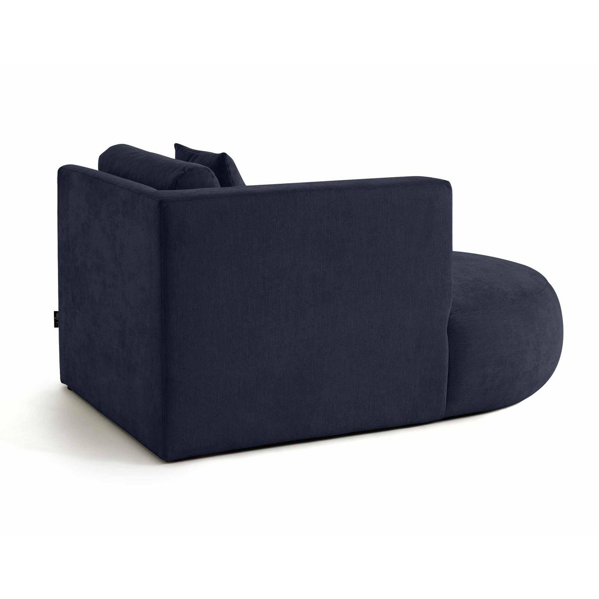 LISA DESIGN Santorini - module d'assise méridienne gauche - en tissu texturé