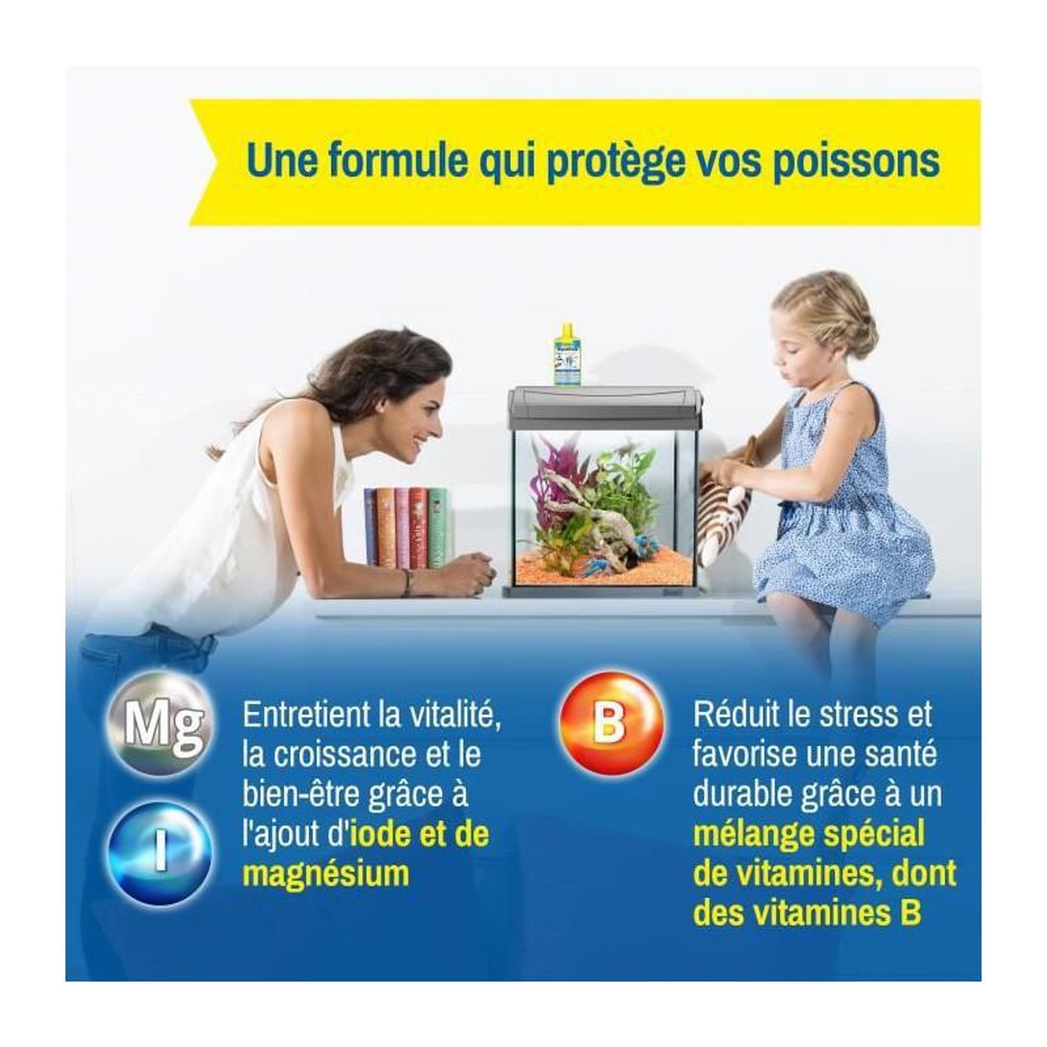Voir la diapositive 4 : Tetra TETRA Aquasafe 500 ml - Pour aquarium