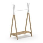 Paris Prix Portant à Vêtements Enfant  Kiddy  130cm Naturel