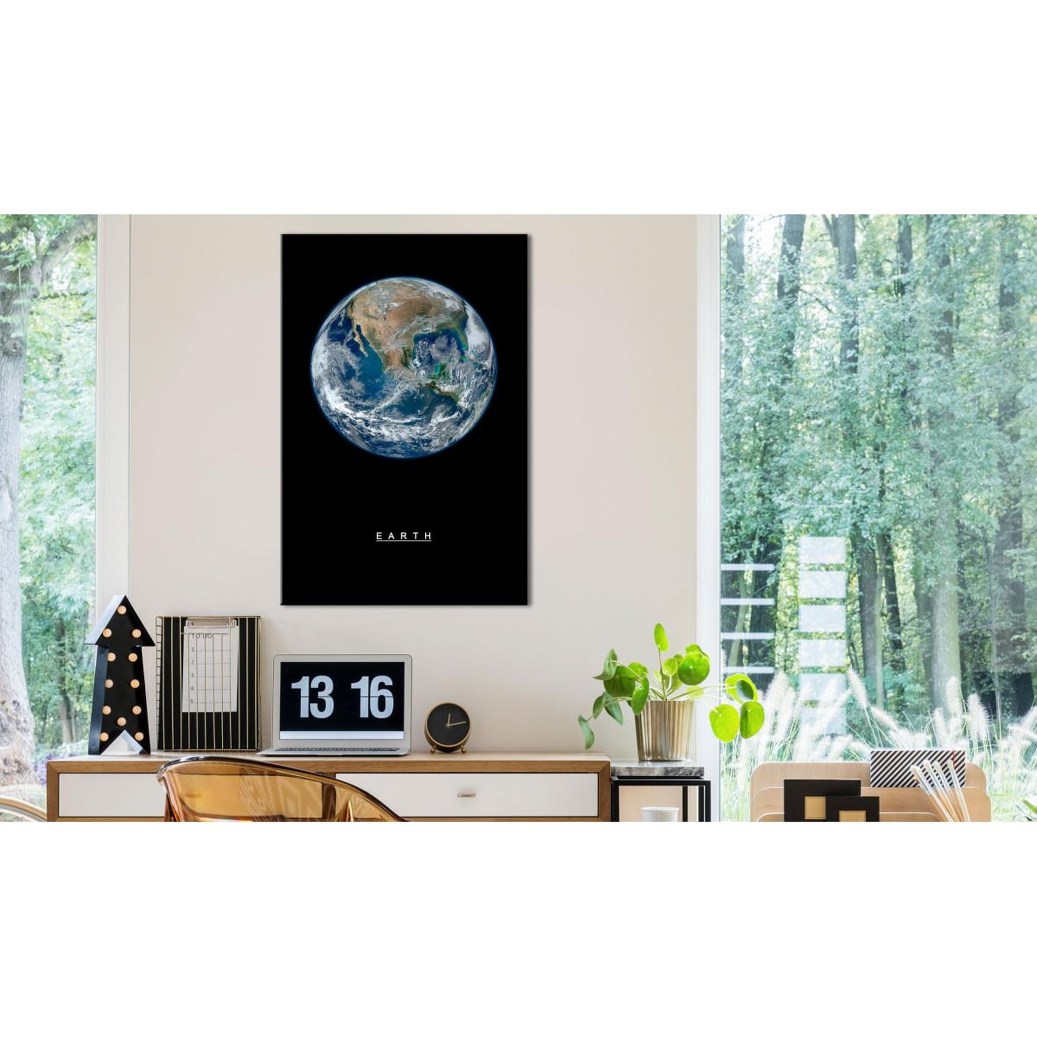 Voir la diapositive 2 : Paris Prix Tableau Imprimé  Earth