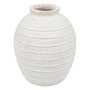 Voir la diapositive 1 : ATMOSPHERA Vase Jarre Déco  Romia  38cm Blanc