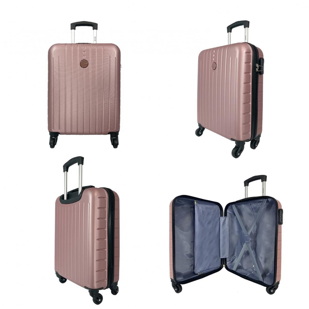 Degré Lot 3 valises rigides dont 1 valise cabine