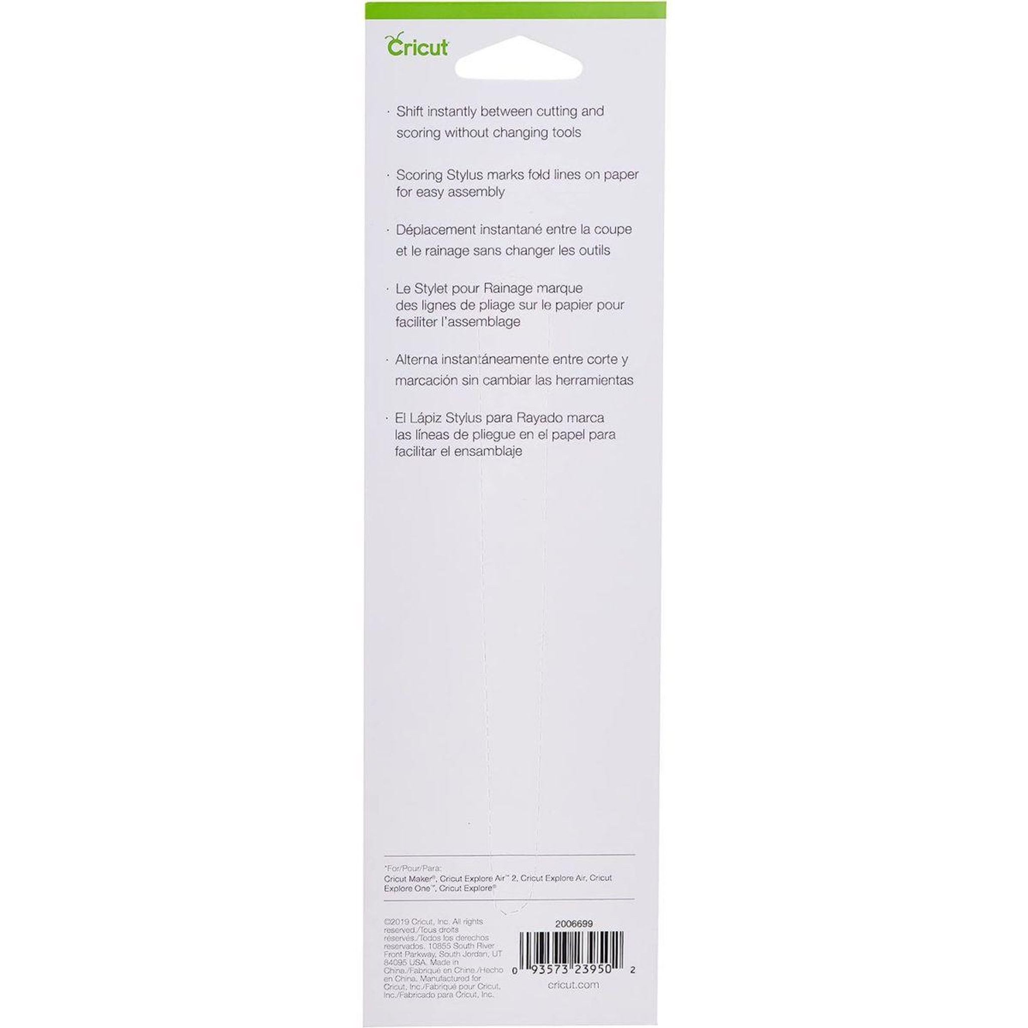 Voir la diapositive 5 : CRICUT Accessoire 1 marqueurs metalliques
