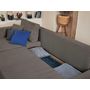 Voir la diapositive 4 : BEST MOBILIER Topaze - canapé d'angle réversible - 4 places - convertible avec coffre - en velours côtelé