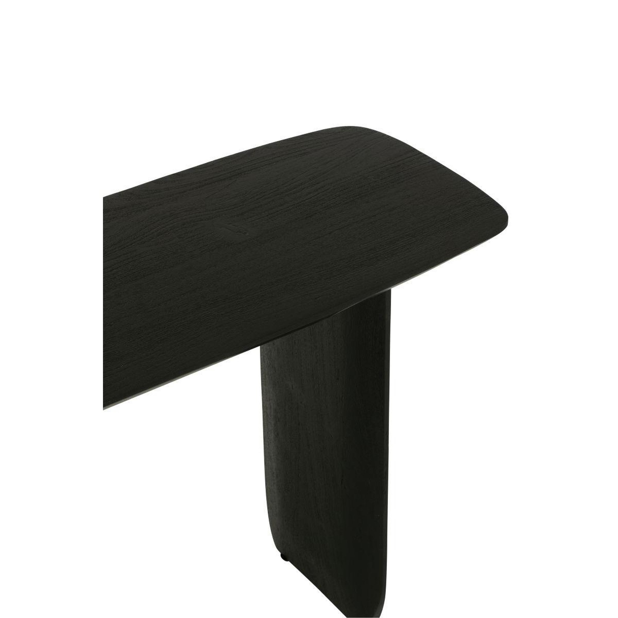 Voir la diapositive 5 : J-LINE Console en bois  william  130cm noir