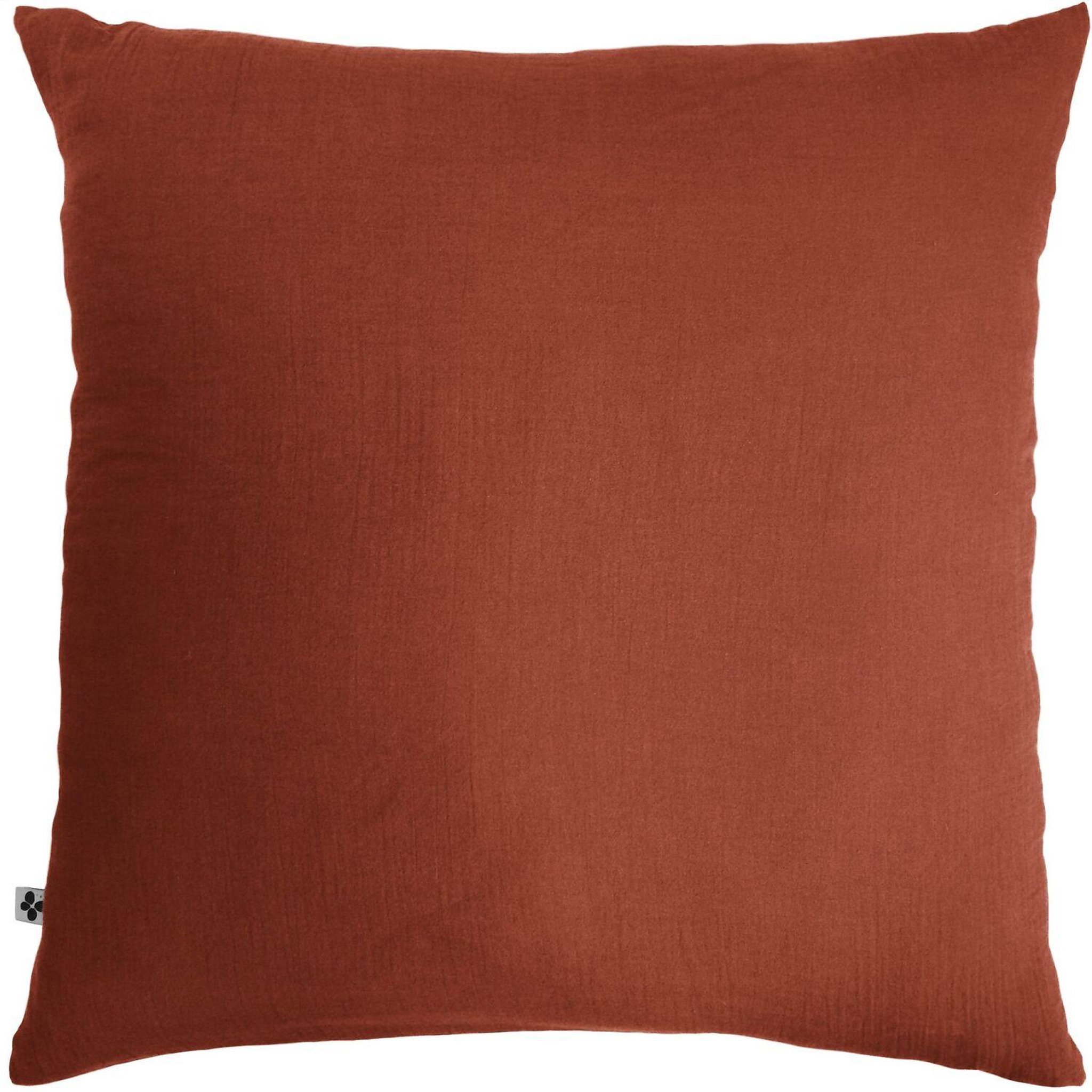 Voir la diapositive 1 : Home collection Taie d'oreiller 100% gaze de coton