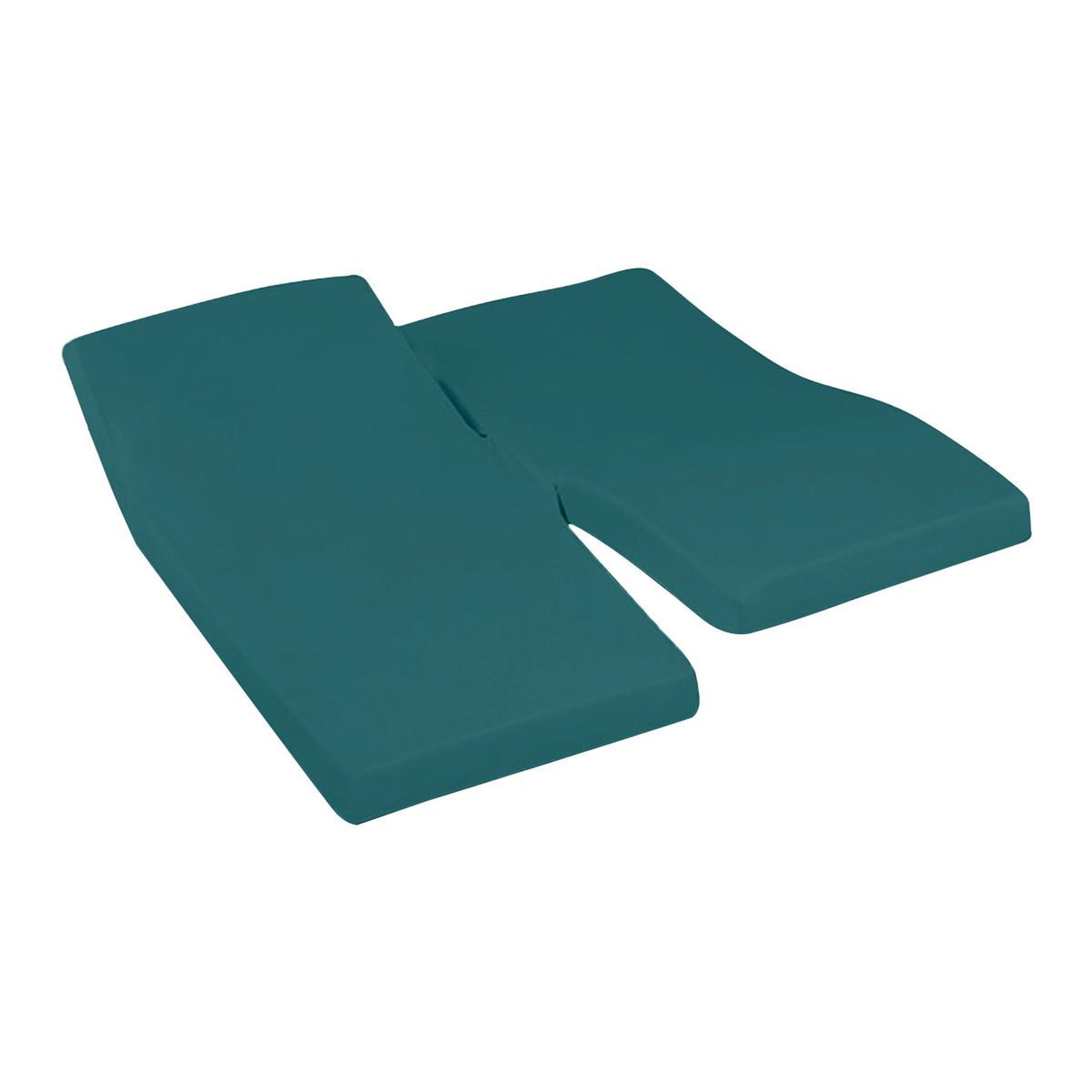 Voir la diapositive 2 : Sensei Maison Drap housse en percale de coton pour lit articulé SOFT PERCALE