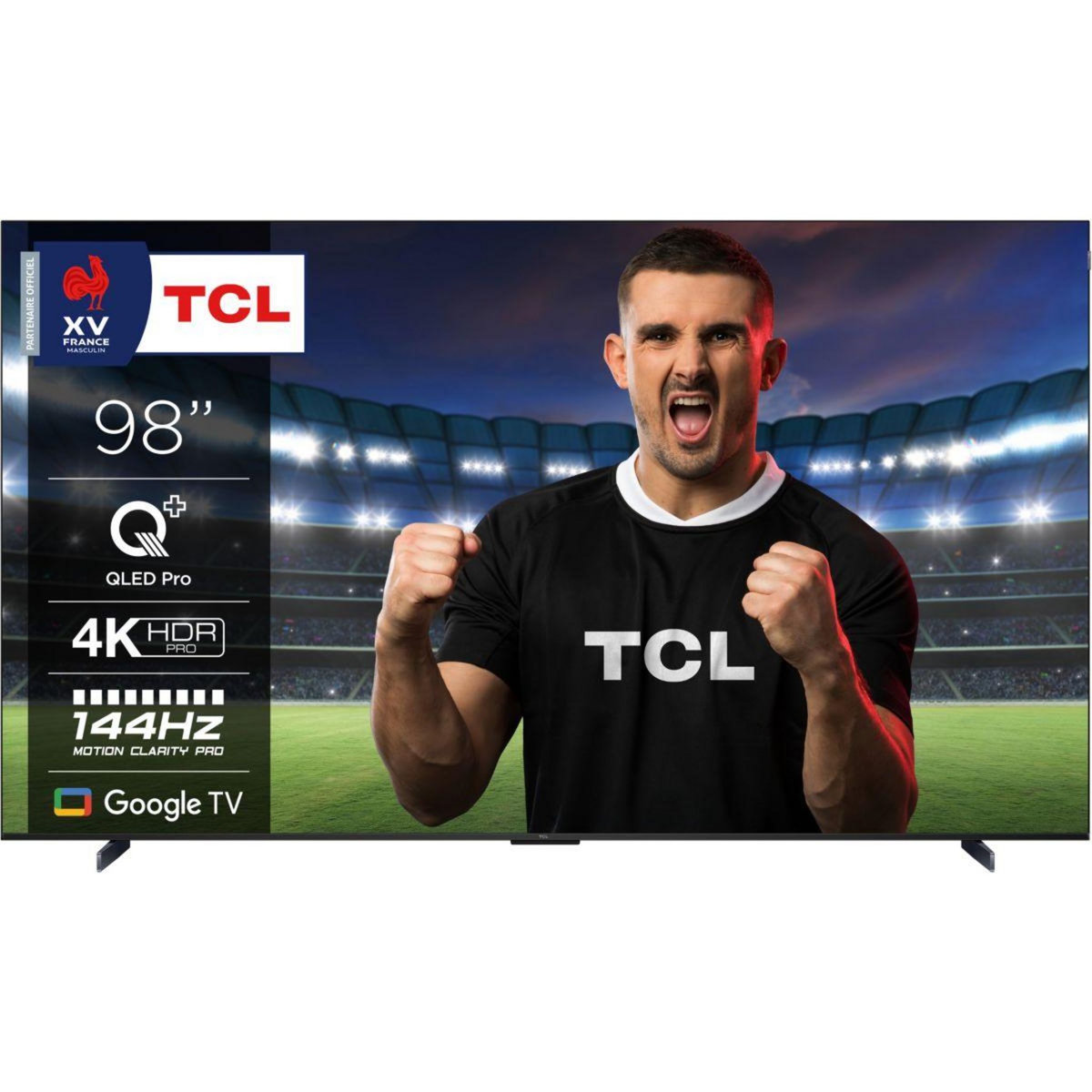 TCL TV QLED 98C655-98 pouces (248cm)