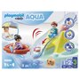 Voir la diapositive 2 : PLAYMOBIL 70635 - Ilôt avec toboggan aquatique