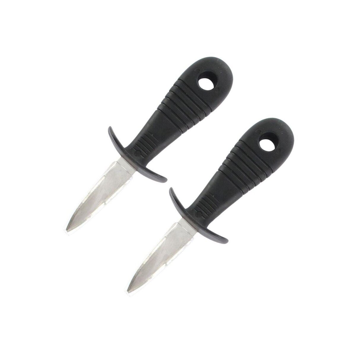 Fackelmann Ensemble de 2 Couteaux à huîtres 15,5 cm Fackelmann