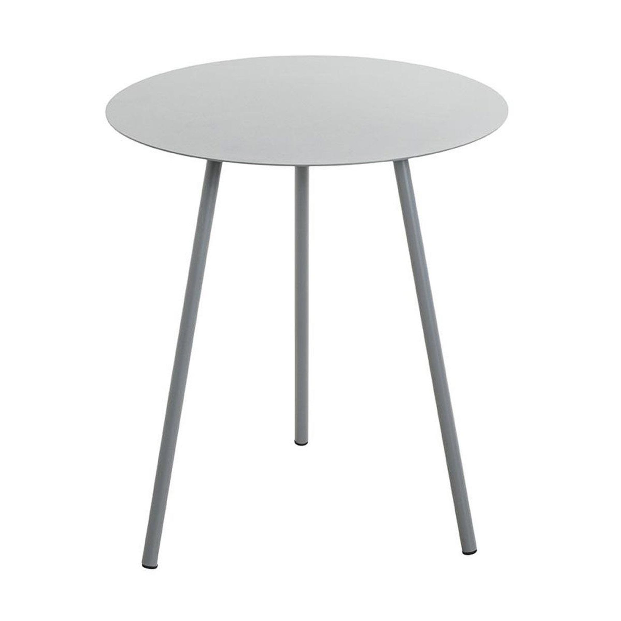 Voir la diapositive 2 : Paris Prix Table d'Appoint en Métal  Shelton  45cm Gris