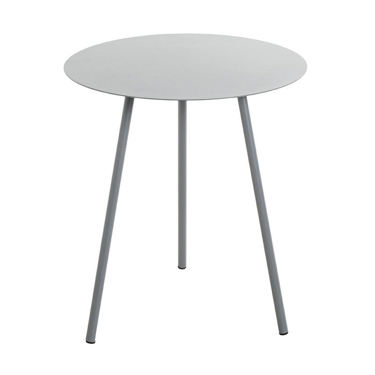 Paris Prix Table d'Appoint en Métal  Shelton  45cm Gris
