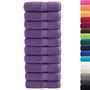 Voir la diapositive 2 : VIDAXL Serviettes de visage de qualité supérieure SOLUND 10 pcs violet