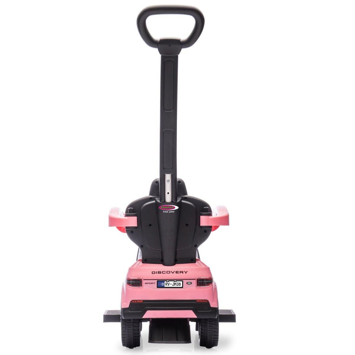 Jamara Porteur Land Rover Discovery rose 3-en-1