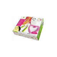 SCOUBIDOU TRANSPARENT FIL FLUO SACHET DE 50 UNITÉS