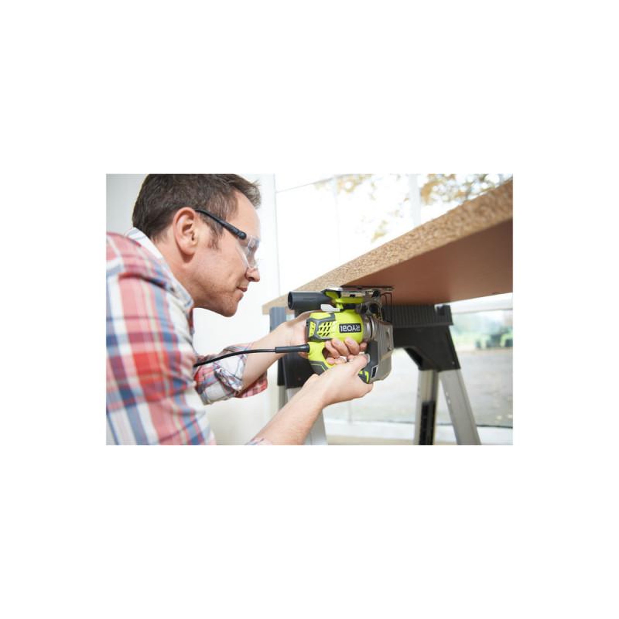 Voir la diapositive 5 : Ryobi Scie sauteuse pendulaire RYOBI - 600W - 85mm - bois - lot de 5 lames - RJS850KA5