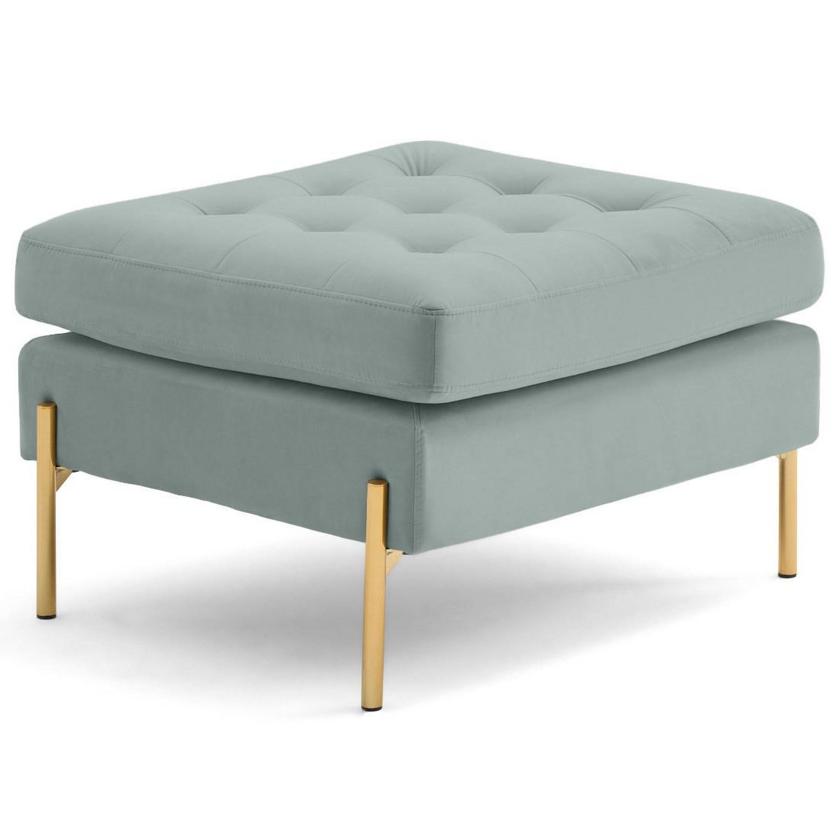 LISA DESIGN Isaure - pouf en velours