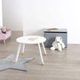 Voir la diapositive 3 : Atmosphera Kids Table Enfant Design  Douceur  60cm Blanc