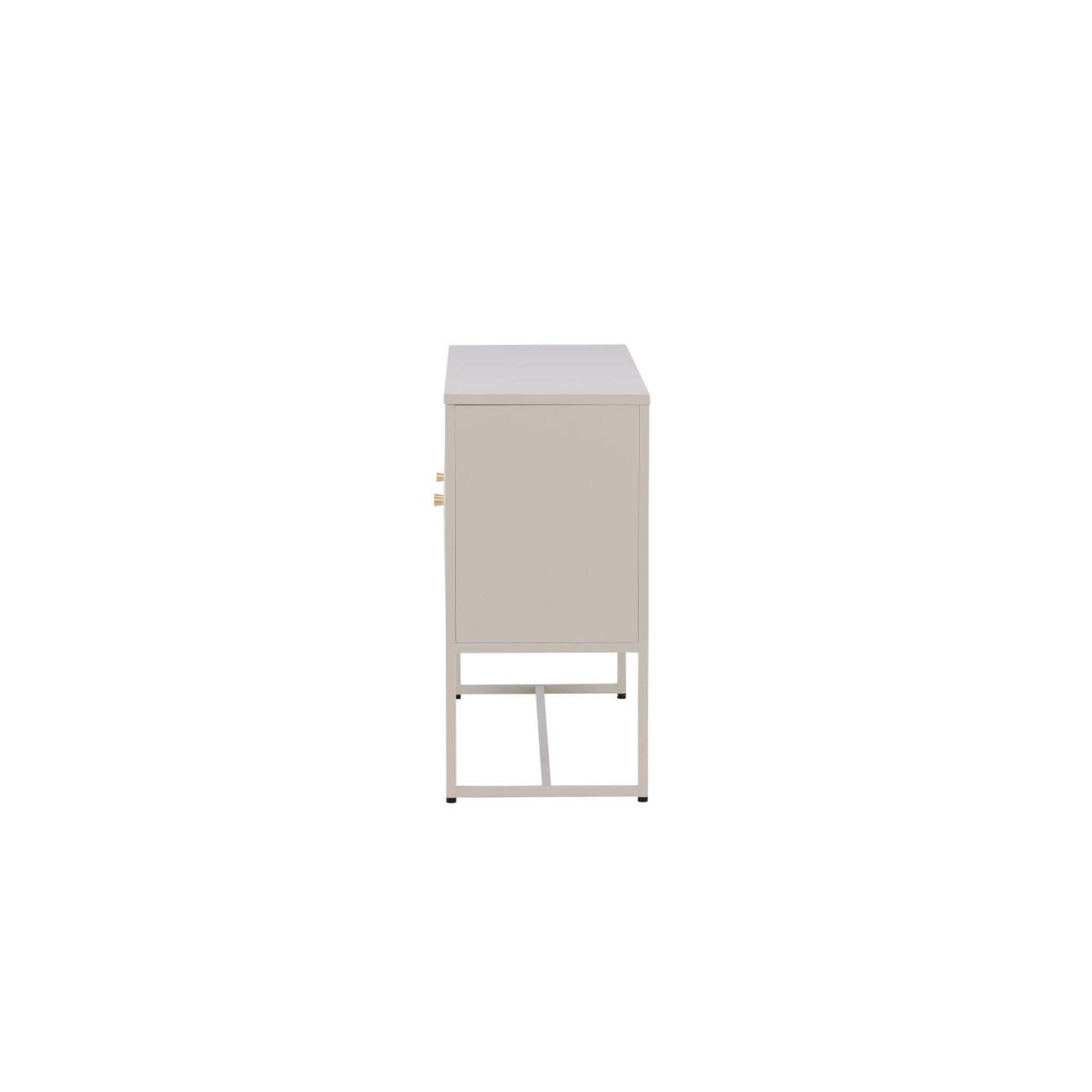 Voir la diapositive 3 : Paris Prix Bahut 3 portes en métal  malla  120cm beige