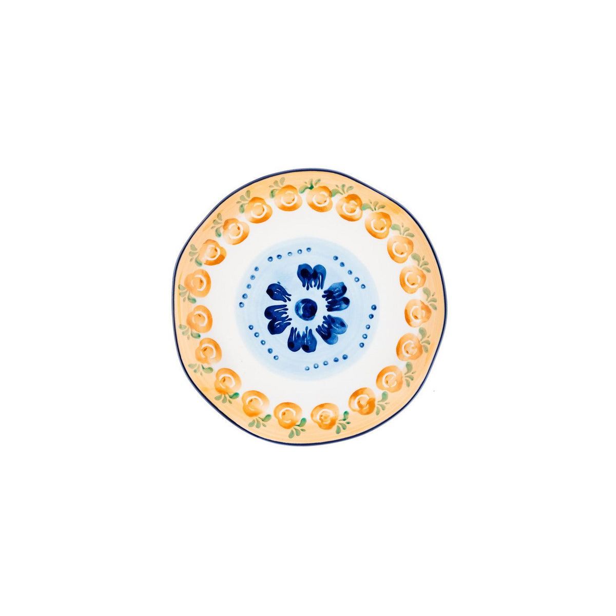 BJORN Assiette NAPOLI Ø20cm - 4 pièces - Agrume