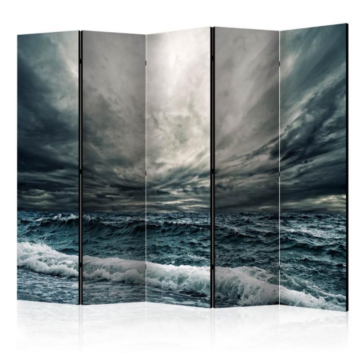 Paris Prix Paravent 5 Volets  Ocean Waves  172x225cm