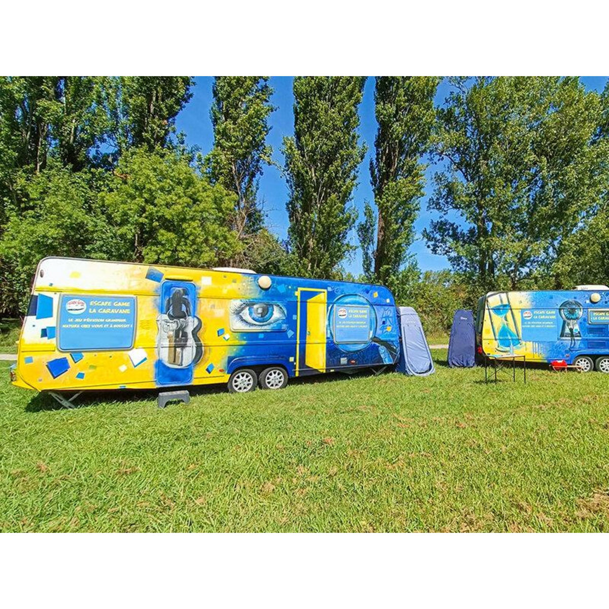 Smartbox Escape game pour 3 personnes dans une caravane près d'Aix-en-Provence - Coffret Cadeau Sport & Aventure