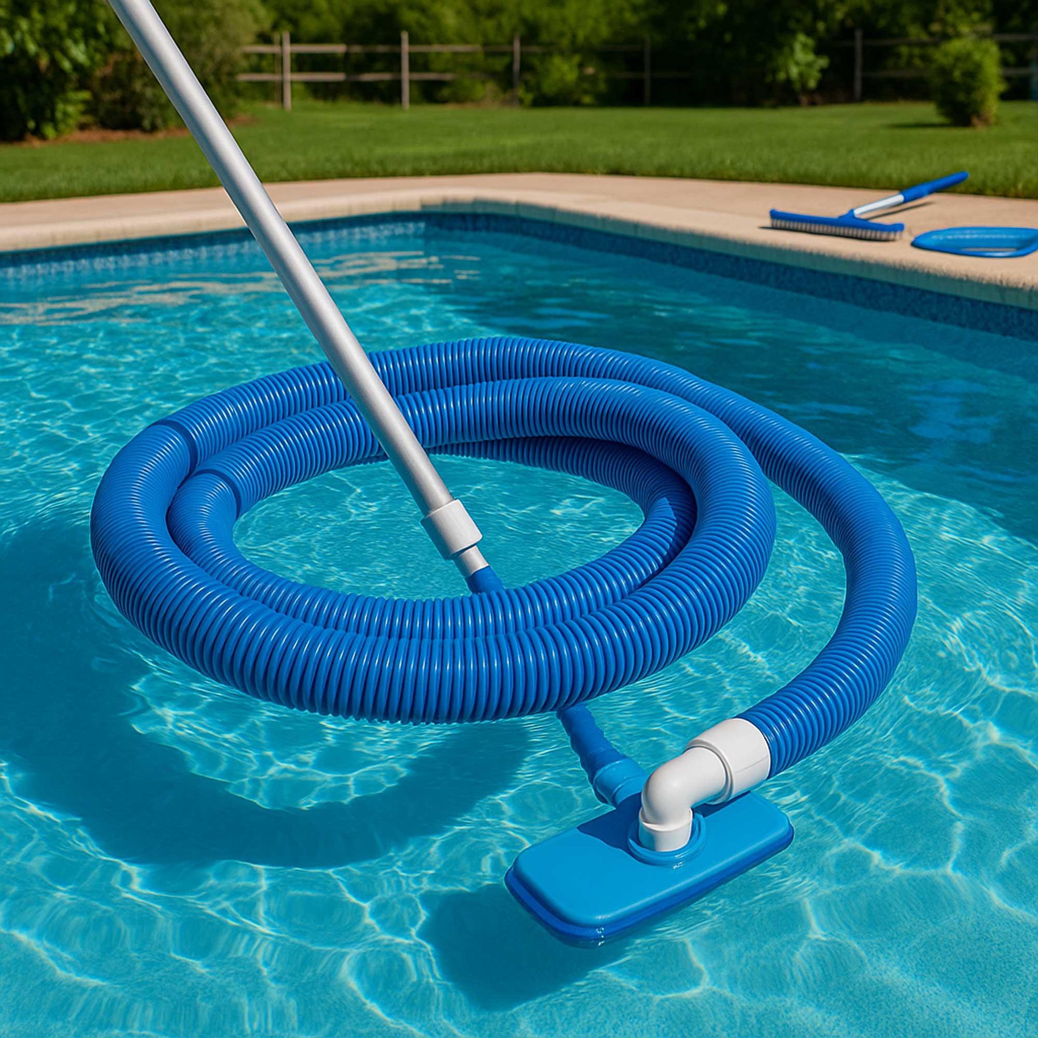 Voir la diapositive 2 : WERKAPRO Tuyau flottant Ø32mm WERKA PRO avec embout 5,5m  5,5 m 5,5 m