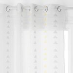 ATMOSPHERA Rideau Voilage  Relief  140x240cm Ocre