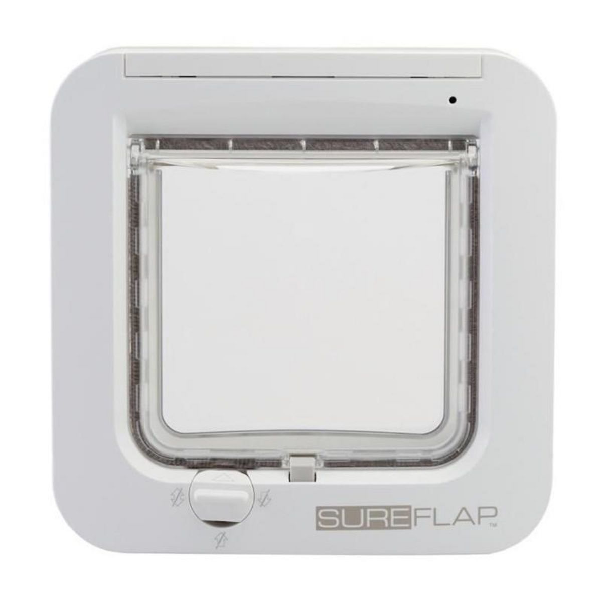 GENERIQUE SUREFLAP Chatiere a puce electronique blanc